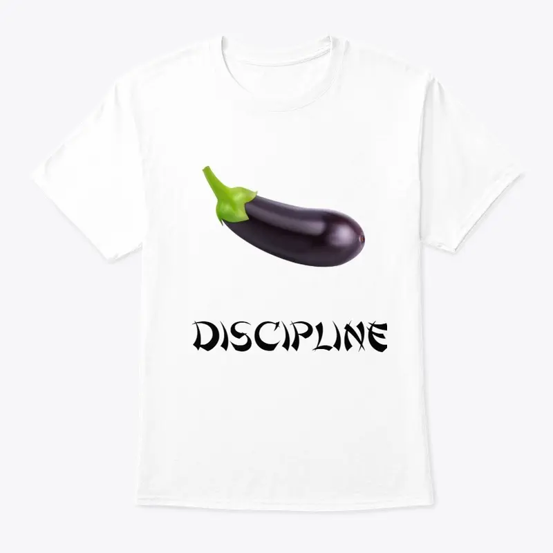 " Dick Discipline" White Tee 