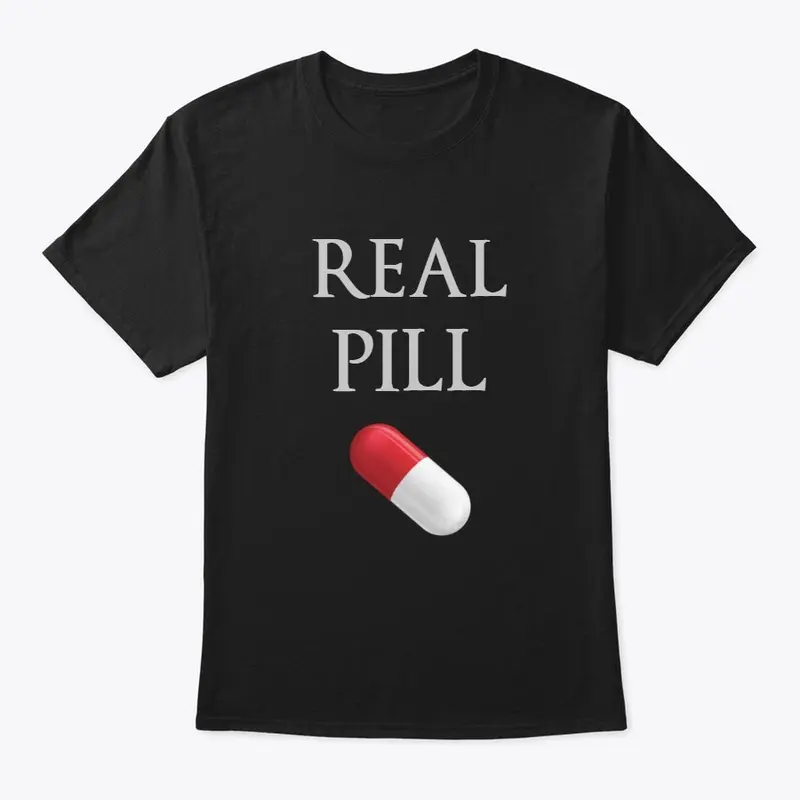 " Real Pill" Black Tee